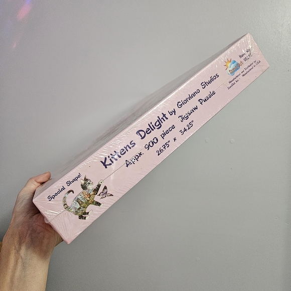 Kittens Delight Special Shape Approx. 900 Piece Jigsaw Puzzle. Sealed New - Picture 6 of 15